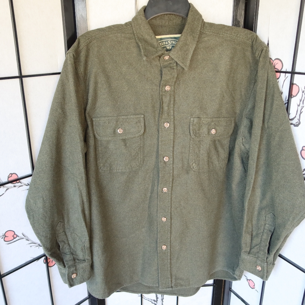 Field & Stream Sea Green Lightweight Long Sleeve Shirt Jacket Size XL - Picture 3 of 16